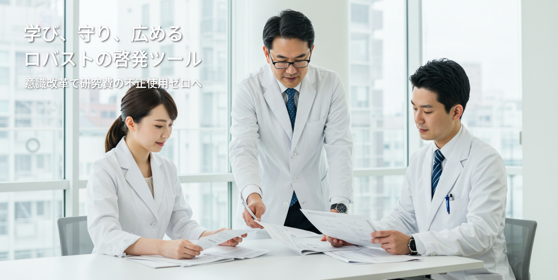研究者のイメージ