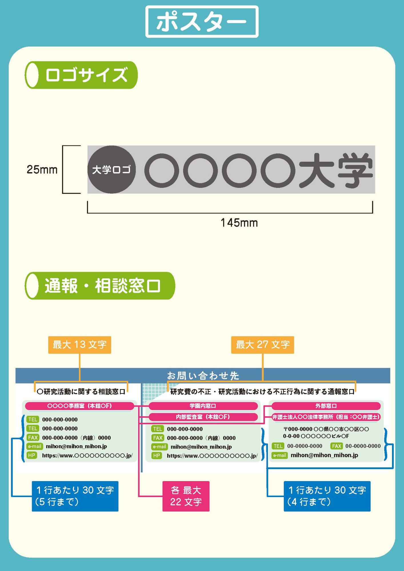 ポスター規定